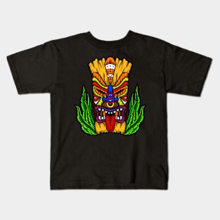 Mexican Tribal Totem Kids T-Shirt